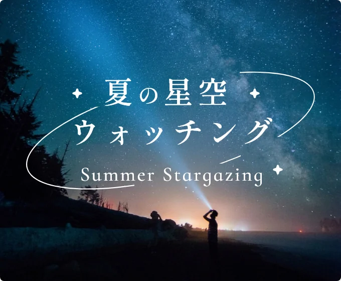 夏の星空ウォッチング