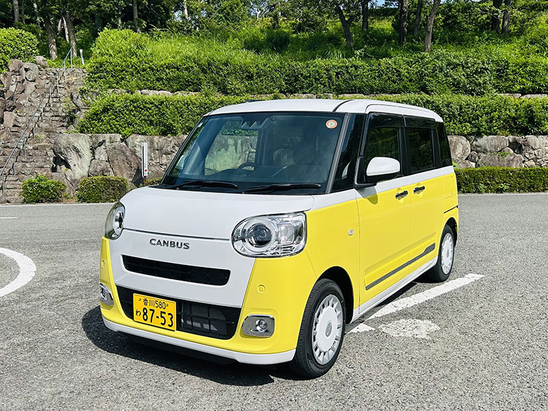 オリビアンレンタカー（ダイハツ ムーヴ キャンバス）